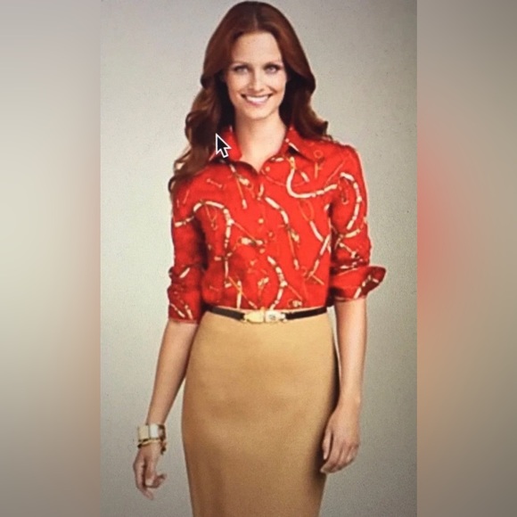 Talbot equestrian harness blouse - Picture 16 of 17